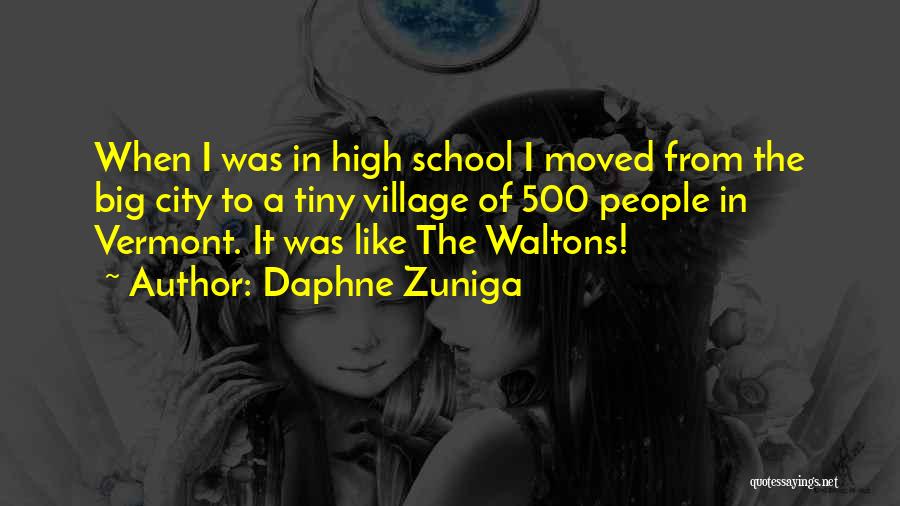 Best Waltons Quotes By Daphne Zuniga