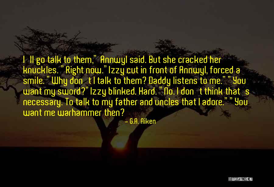 Best Warhammer Quotes By G.A. Aiken Best Warhammer Quotes By G.A. Aiken