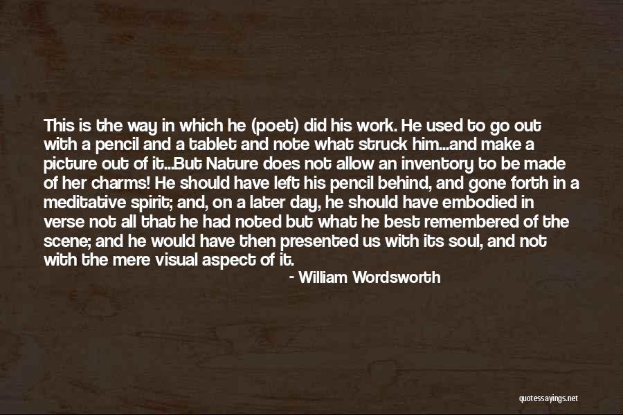 Best Way To Present Quotes By William Wordsworth