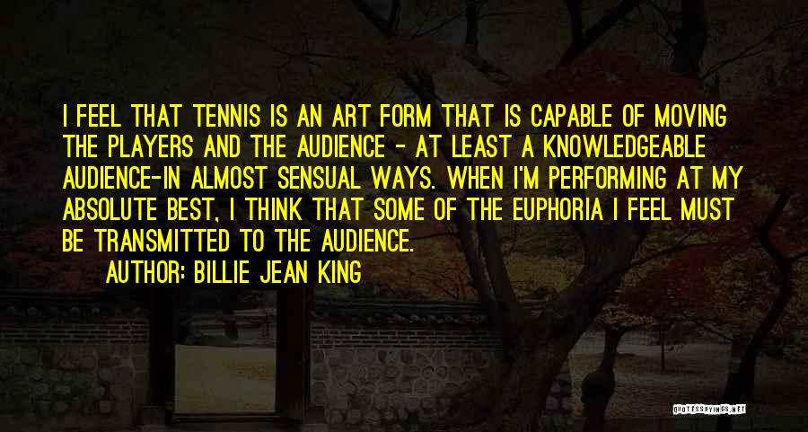 Best Ways Quotes By Billie Jean King