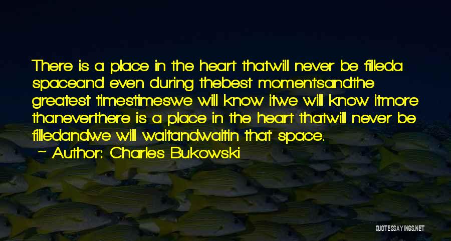 Best We Heart It Quotes By Charles Bukowski