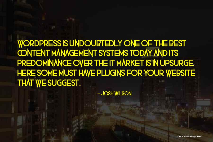 Best Web Design Quotes By Josh Wilson