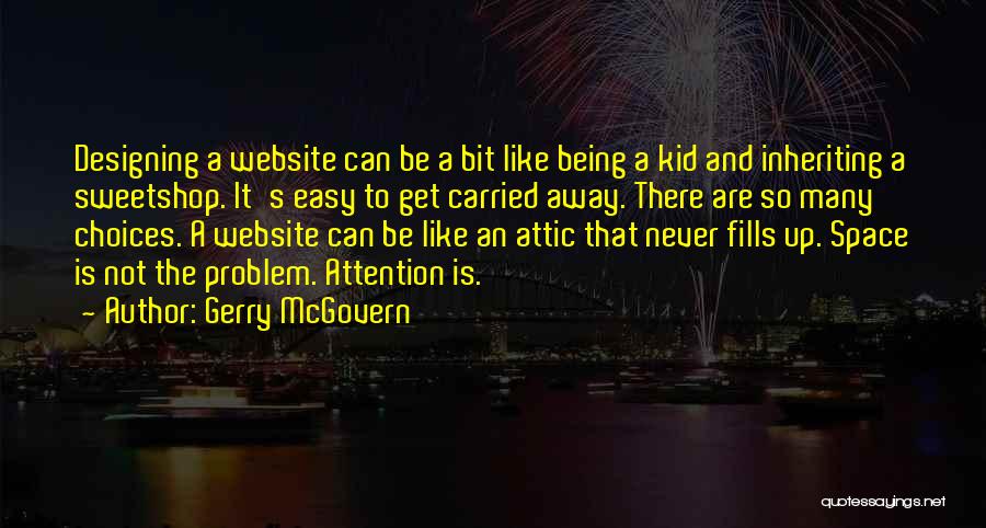 Best Website Design Quotes By Gerry McGovern