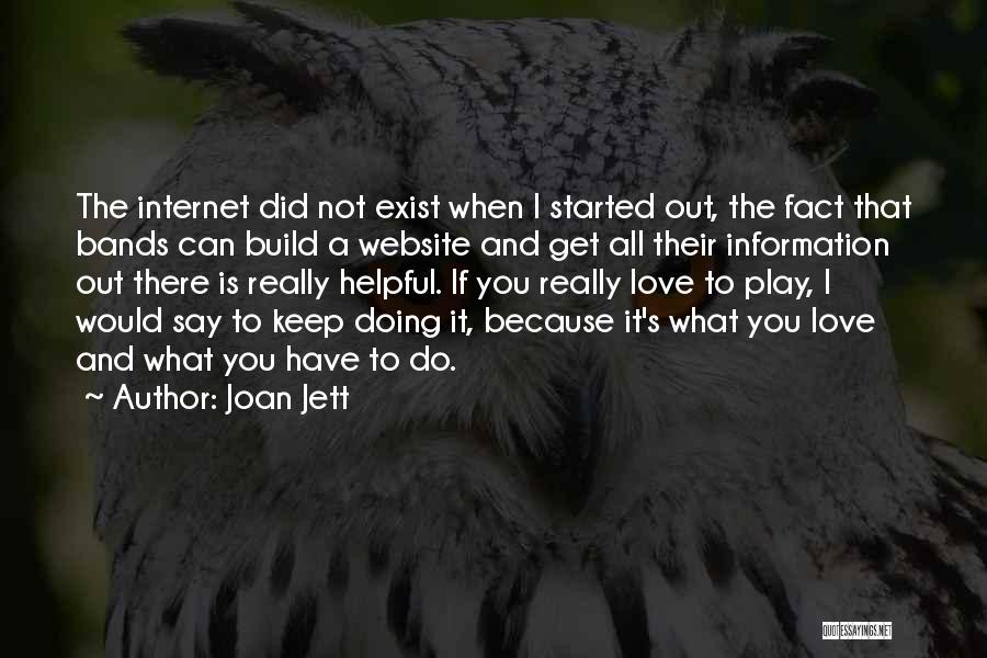 Best Website For Love Quotes By Joan Jett