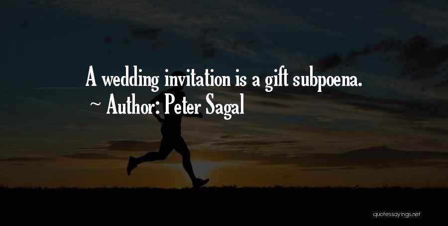 Best Wedding Gift Quotes By Peter Sagal