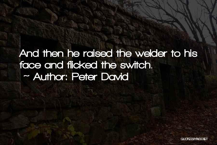 Best Welder Quotes By Peter David