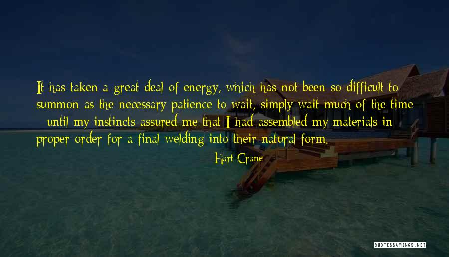 Best Welding Quotes By Hart Crane