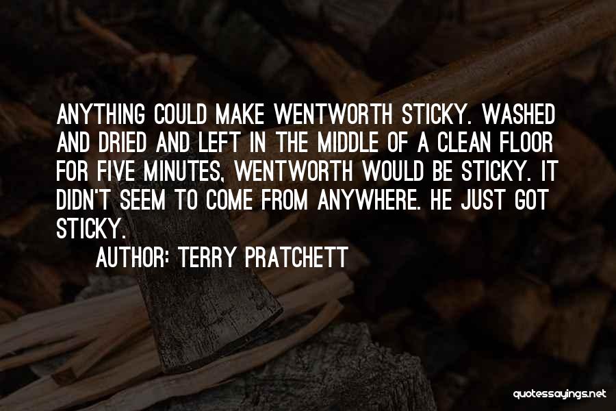 Best Wentworth Quotes By Terry Pratchett