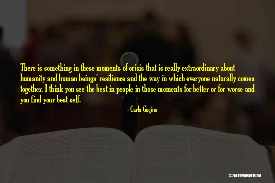 Best Which Is Better Quotes By Carla Gugino Best Which Is Better Quotes By Carla Gugino