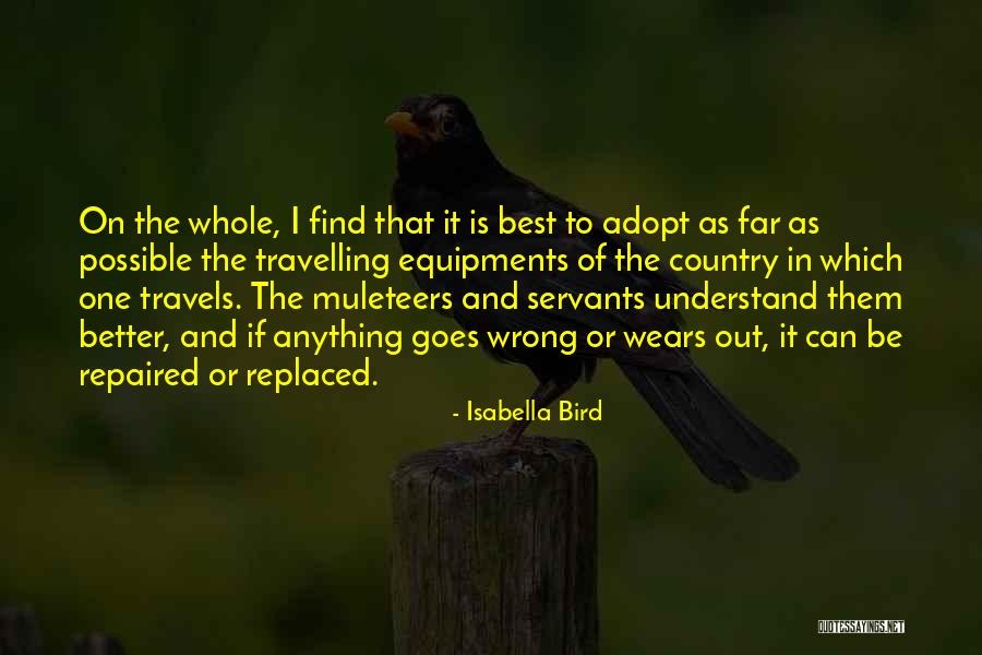 Best Which Is Better Quotes By Isabella Bird Best Which Is Better Quotes By Isabella Bird