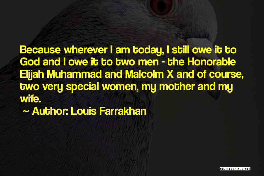 Best Wife And Mother Quotes By Louis Farrakhan