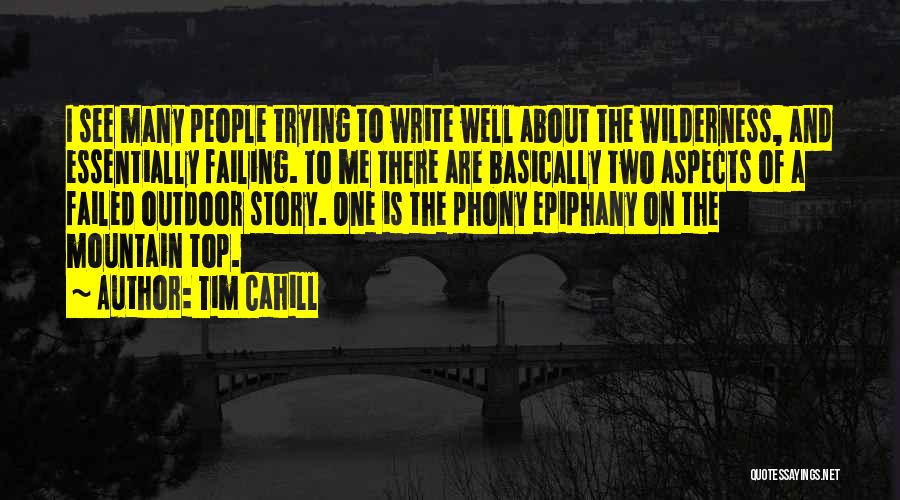 Best Wilderness Quotes By Tim Cahill