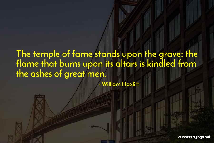 Best William Temple Quotes By William Hazlitt