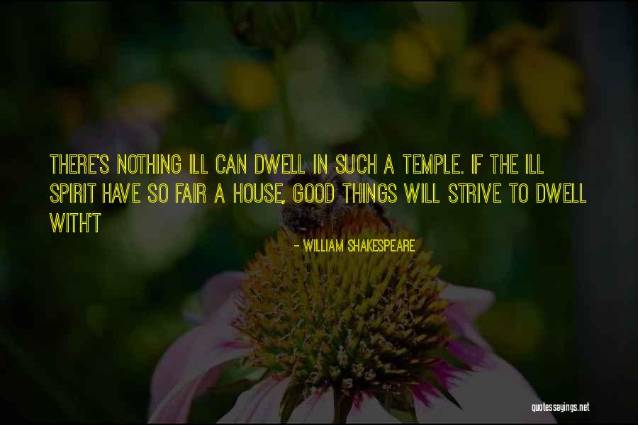 Best William Temple Quotes By William Shakespeare