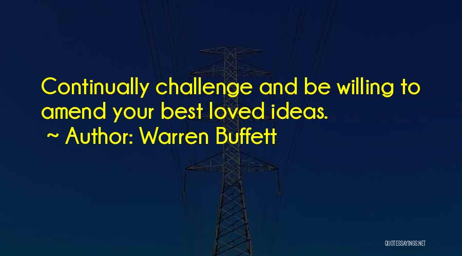 Best Willing Quotes By Warren Buffett