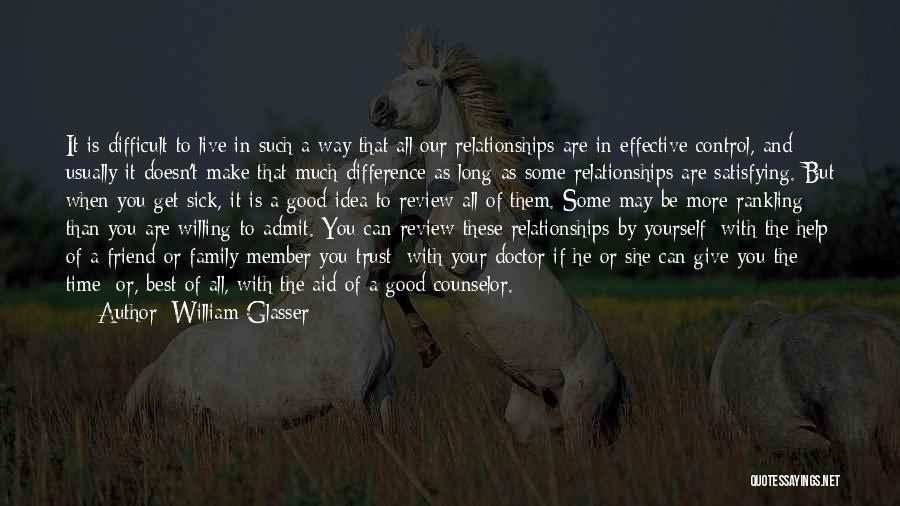 Best Willing Quotes By William Glasser