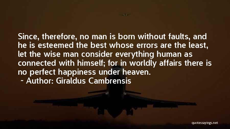 Best Wise Man Quotes By Giraldus Cambrensis