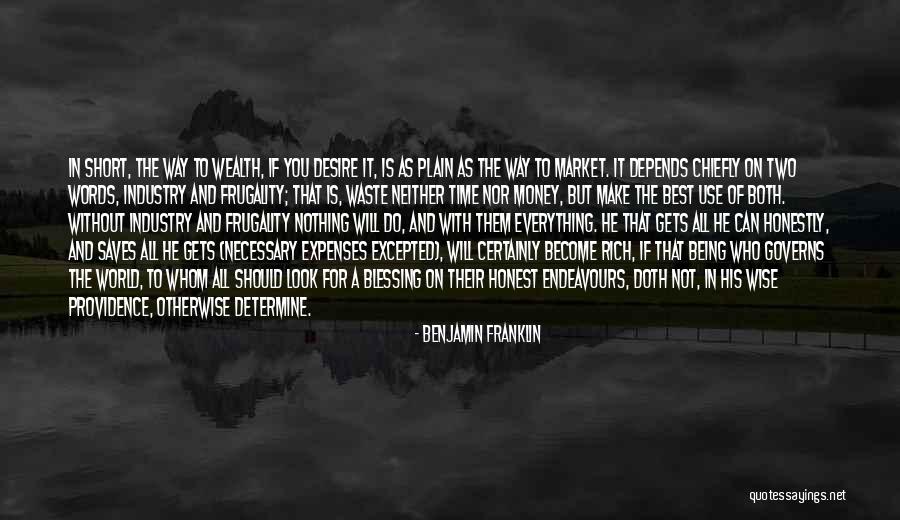 Best Wise Quotes By Benjamin Franklin