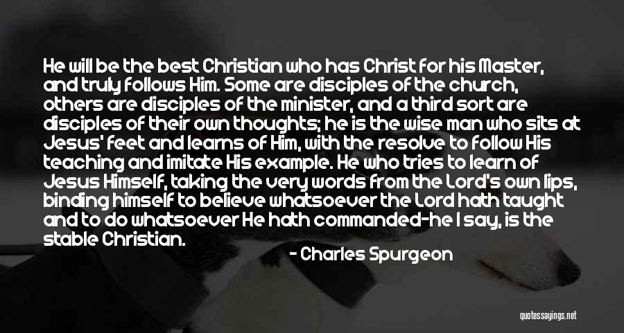 Best Wise Quotes By Charles Spurgeon