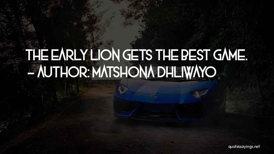 Best Wise Quotes By Matshona Dhliwayo