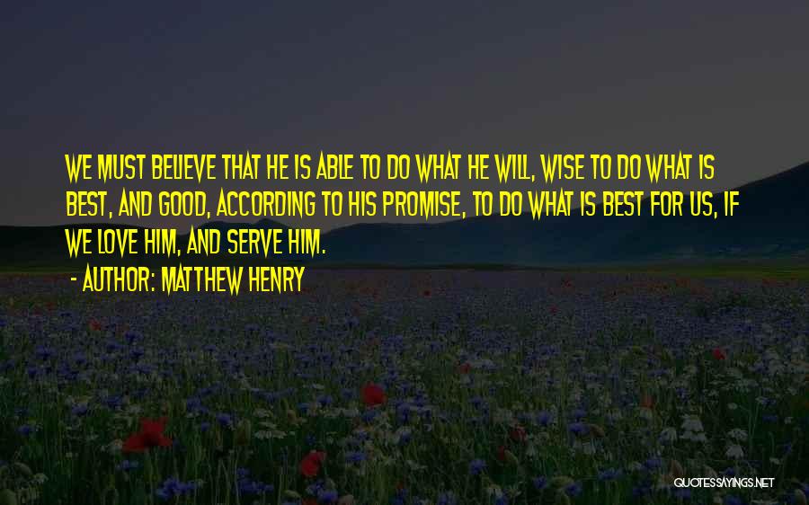 Best Wise Quotes By Matthew Henry