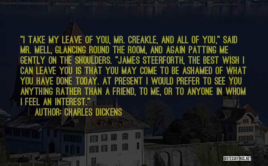 Best Wishes Quotes By Charles Dickens