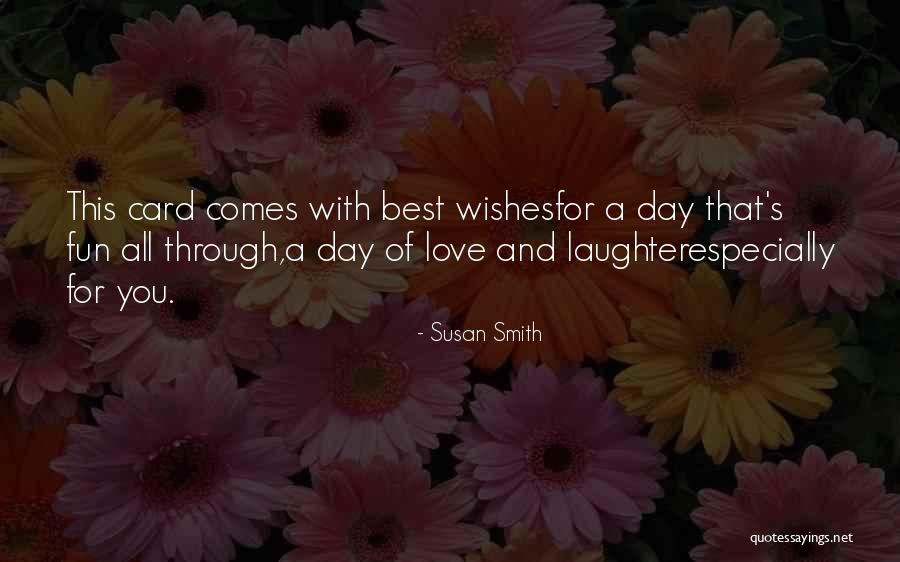 Best Wishes/thank You Quotes By Susan Smith