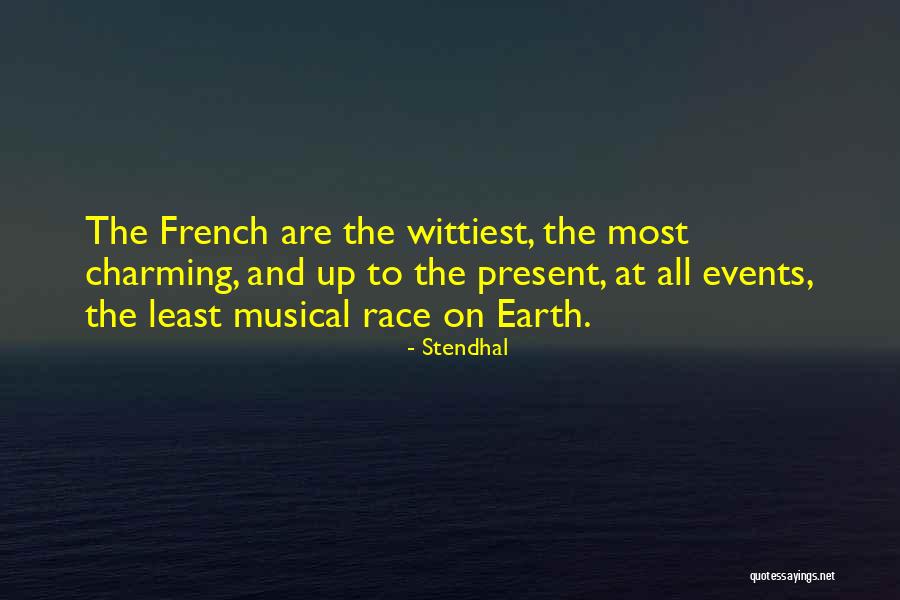 Best Wittiest Quotes By Stendhal