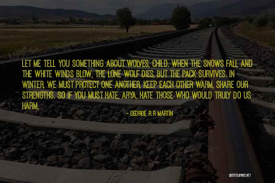 Best Wolf Pack Quotes By George R R Martin