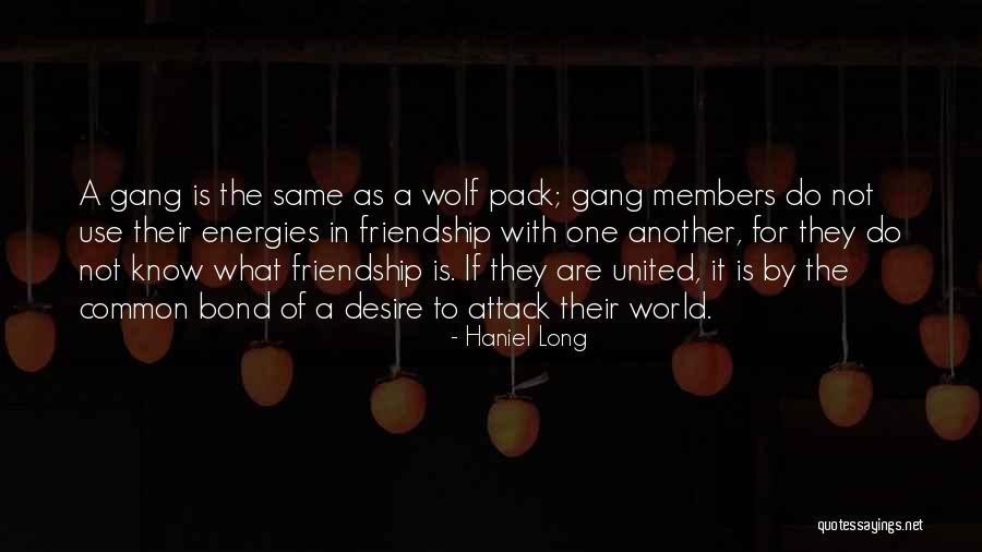 Best Wolf Pack Quotes By Haniel Long Best Wolf Pack Quotes By Haniel Long