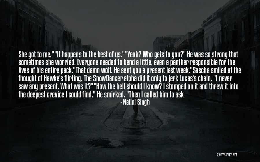 Best Wolf Pack Quotes By Nalini Singh Best Wolf Pack Quotes By Nalini Singh
