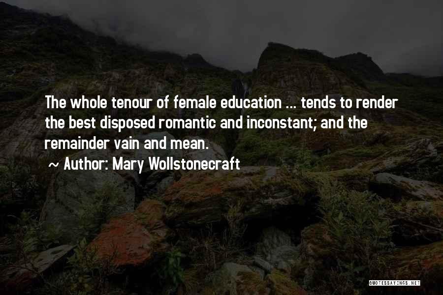 Best Wollstonecraft Quotes By Mary Wollstonecraft