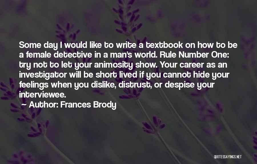 Best World Series Quotes By Frances Brody