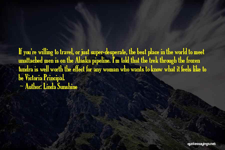 Best World Travel Quotes By Linda Sunshine