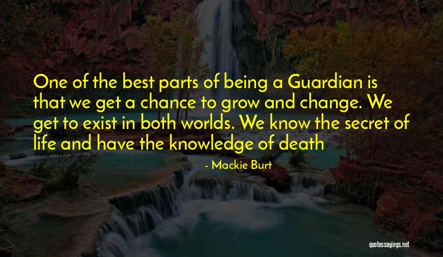 Best Worlds Quotes By Mackie Burt