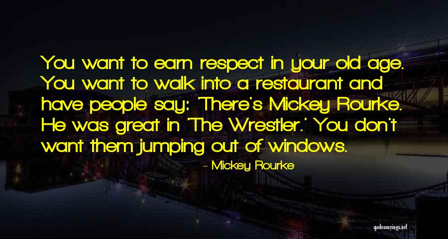 Best Wrestler Quotes By Mickey Rourke Best Wrestler Quotes By Mickey Rourke