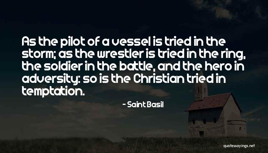 Best Wrestler Quotes By Saint Basil