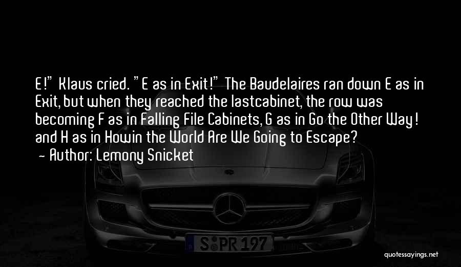Best X File Quotes By Lemony Snicket