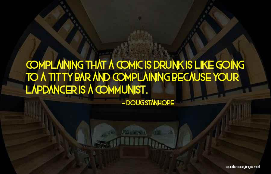 Best X-men Comic Quotes By Doug Stanhope