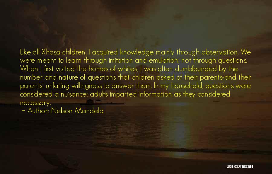 Best Xhosa Quotes By Nelson Mandela