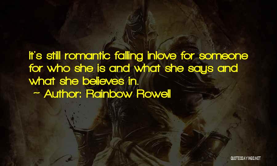 Best Ya Romantic Quotes By Rainbow Rowell
