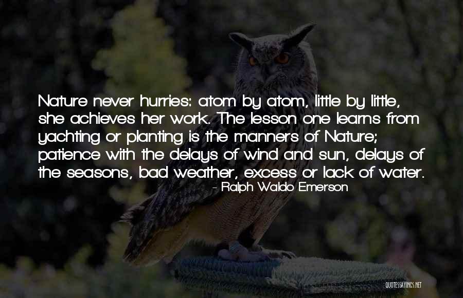 Best Yachting Quotes By Ralph Waldo Emerson