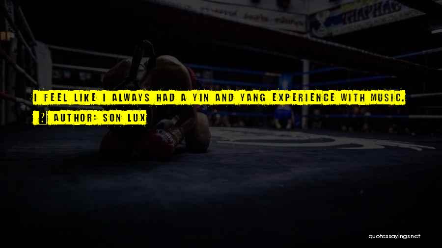 Best Yin Quotes By Son Lux