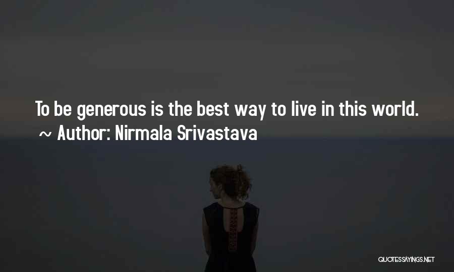 Best Yoga Love Quotes By Nirmala Srivastava