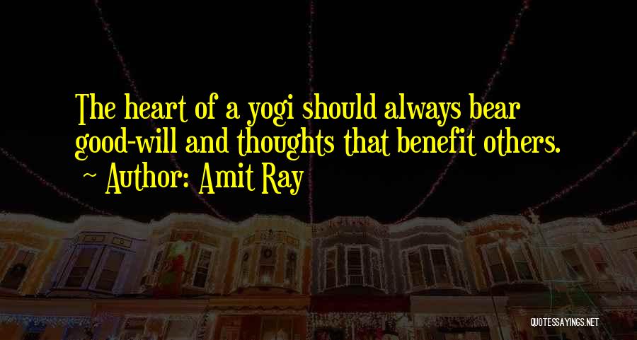 Best Yogi Bear Quotes By Amit Ray