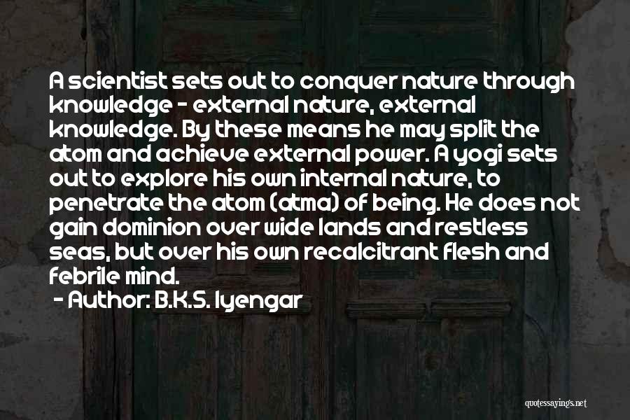 Best Yogi Quotes By B.K.S. Iyengar