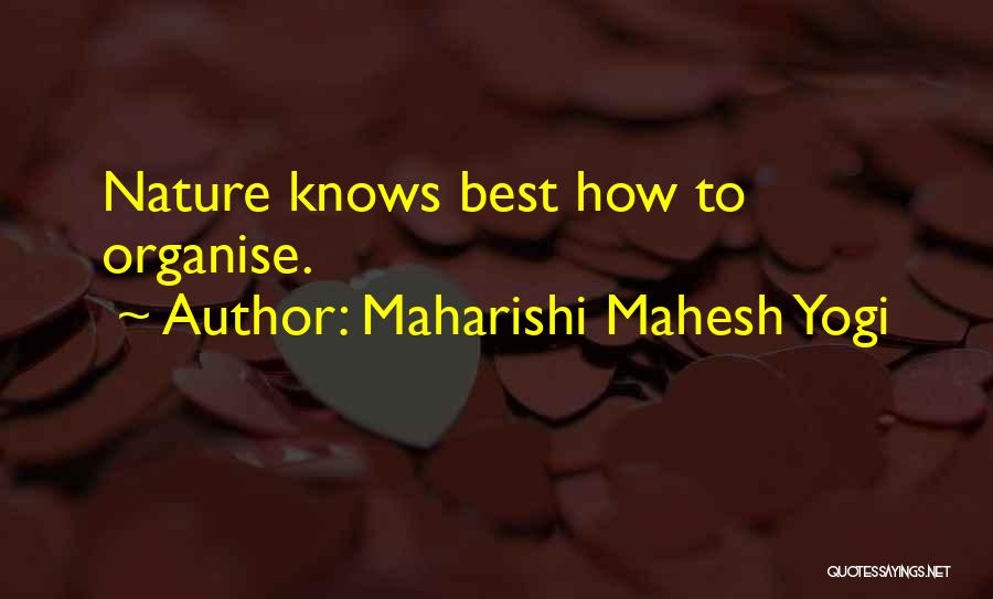 Best Yogi Quotes By Maharishi Mahesh Yogi