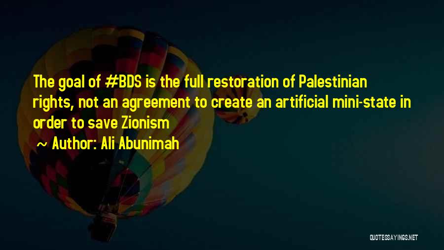 Best Zionism Quotes By Ali Abunimah