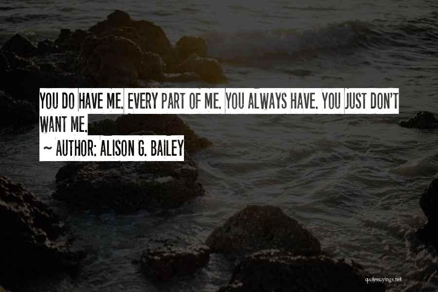 Beste Liebe Quotes By Alison G. Bailey