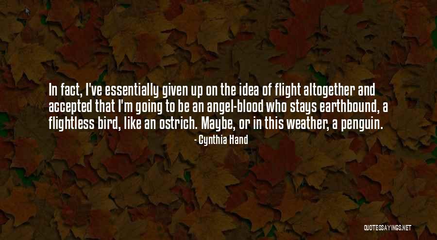 Bestemmingswijziging Quotes By Cynthia Hand Bestemmingswijziging Quotes By Cynthia Hand